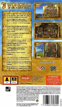 7 Wonders of the Ancient World (EU) box cover back